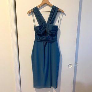 Teal bec + bridge Formal Midi Dress Sz 6